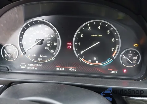 2012 BMW 550I z USA, uszkodzony, nr VIN WBAFR9C51CDV58932